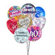 5 x Anniversary Balloon Bouquet