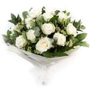 Dozen Quality White Roses