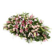 Stargazer Lily Casket Spray