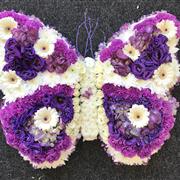 Butterfly Funeral Flowers