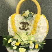 Designer Handbag Funeral Flowers