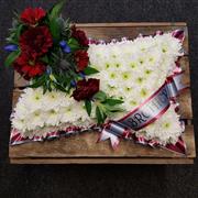 Football Team Pillow &amp; Sash