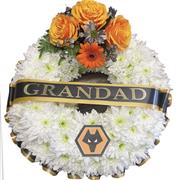 Wolves Based Wreath